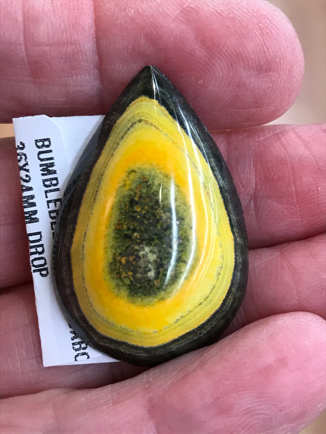 BUMBLEBEE JASPER CABOCHON