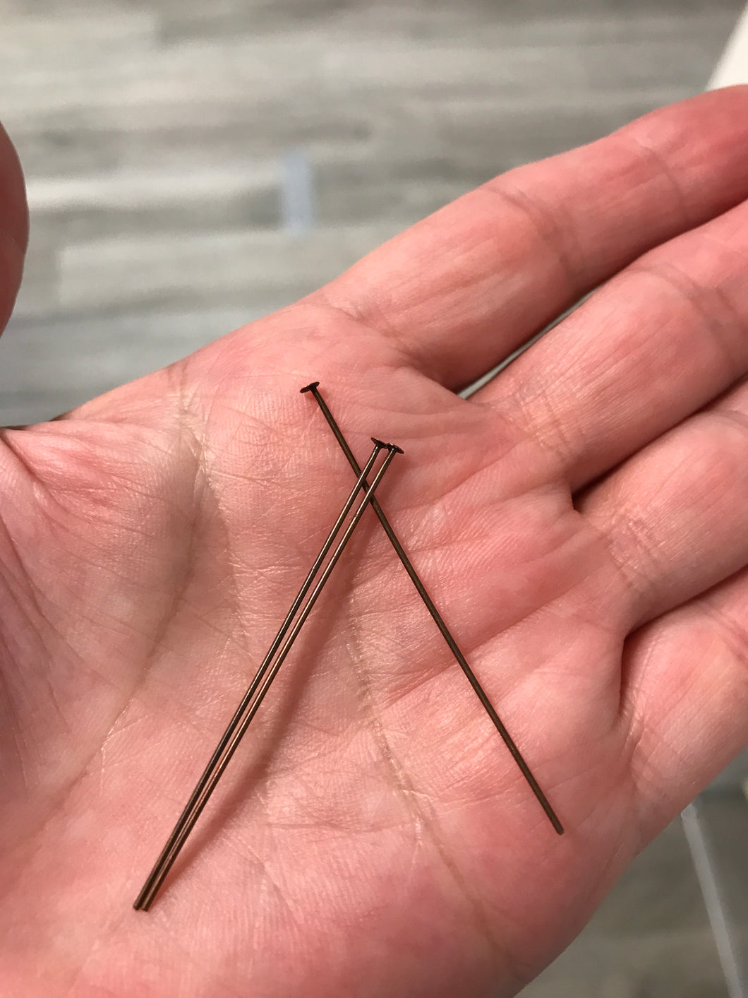 BRASS HEADPIN