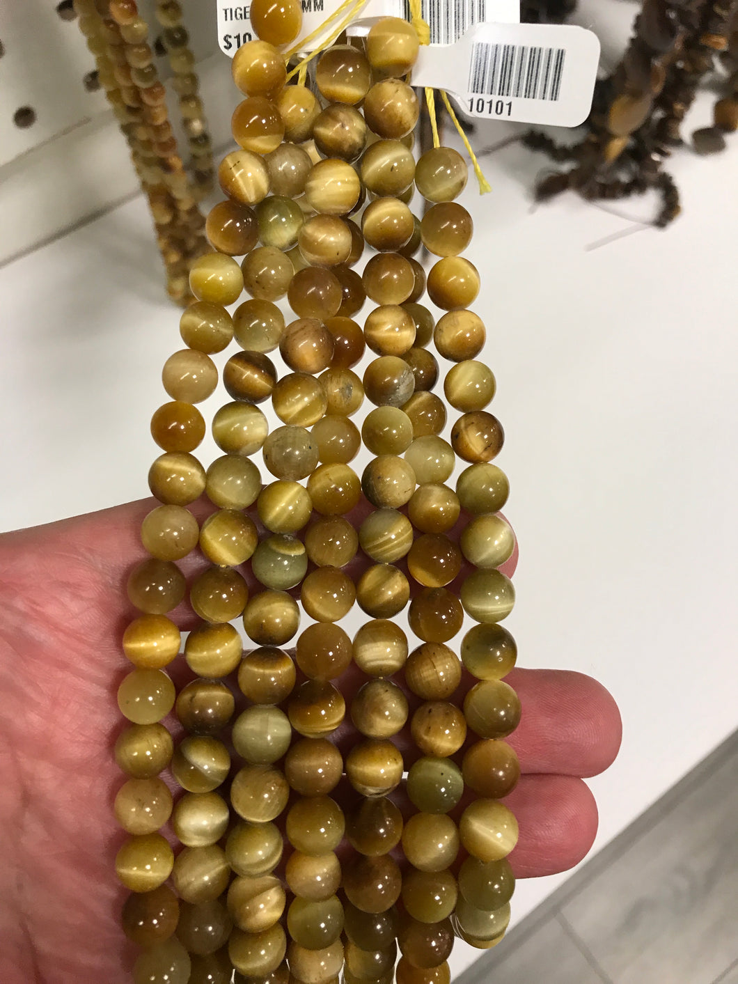 GOLD TIGER EYE 8MM