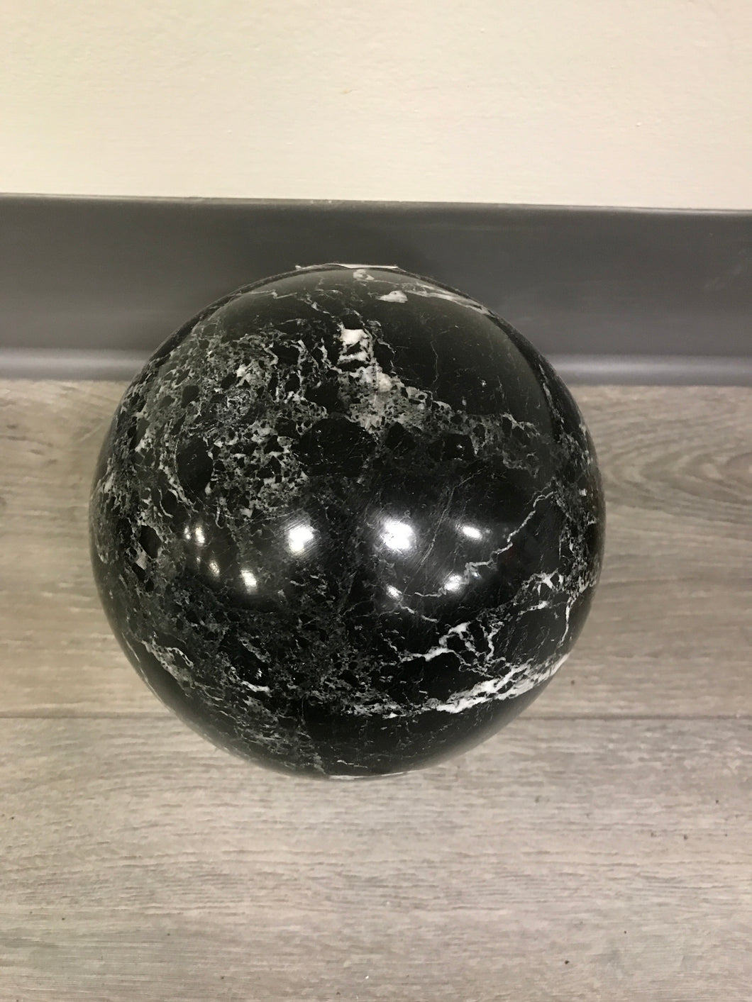 MIDNIGHT MARBLE SPHERE