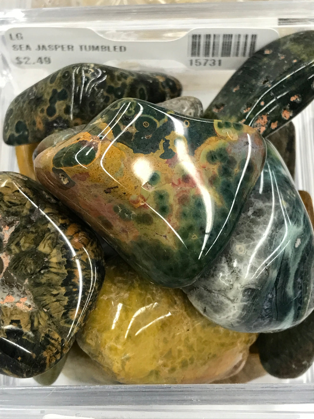 SEA JASPER TUMBLED