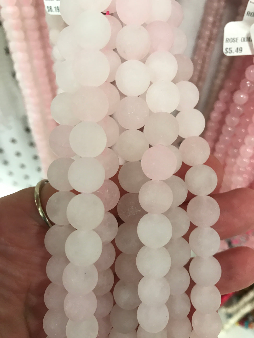 ROSE QUARTZ MATTE 10MM