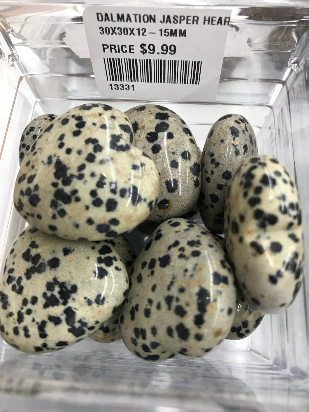 DALMATION JASPER HEART