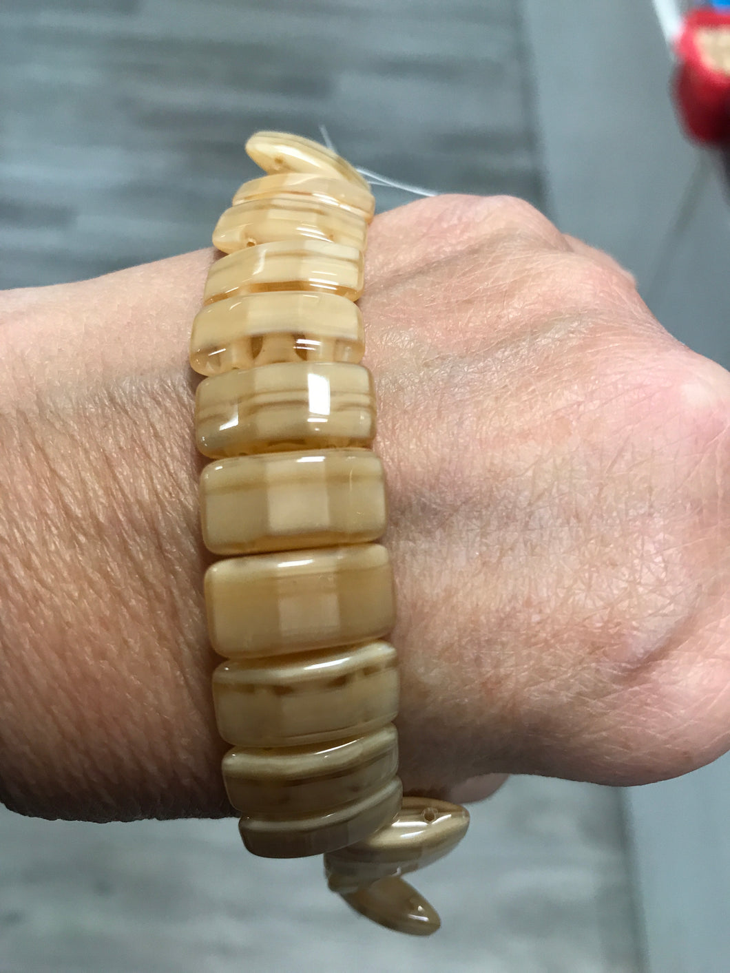 CZECH GLASS CARRIER BEAD