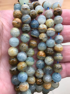BLUE CALCITE 8MM