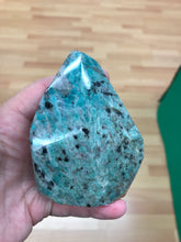 Load image into Gallery viewer, AMAZONITE WITH TOURMALINE FREEFORM
