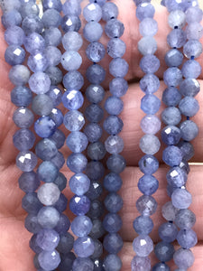 TANZANITE FACETED 4MM