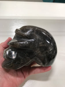 SMOKY QUARTZ SKULL