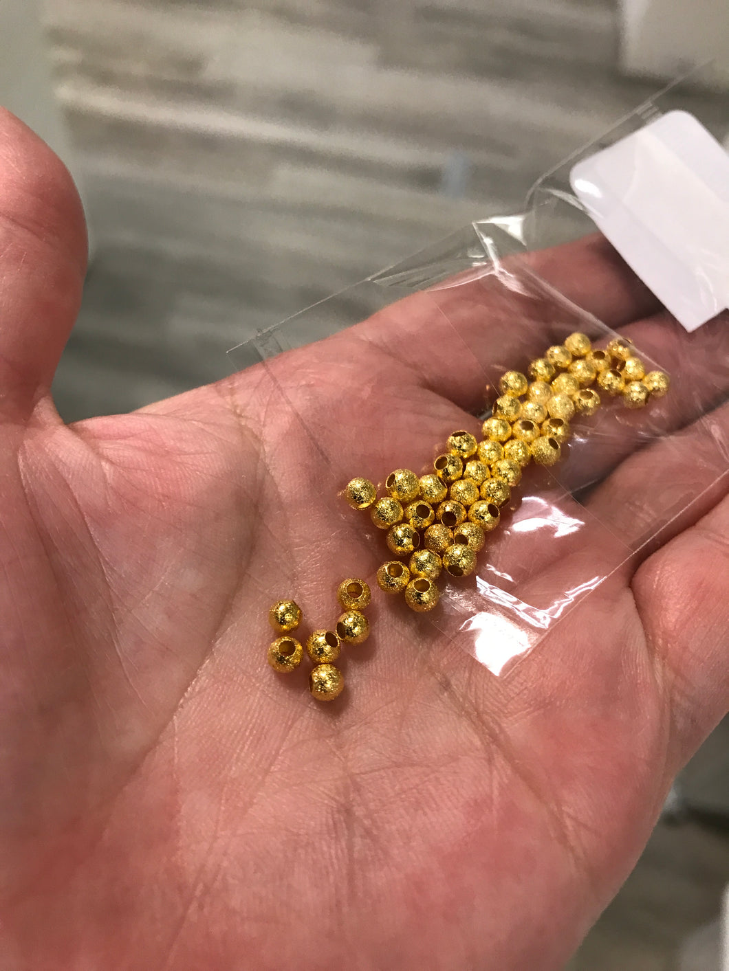 TEXTURED BEAD 4MM