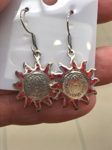 MEXICAN FIRE OPAL EARRINGS