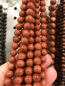 RED GOLDSTONE 8MM