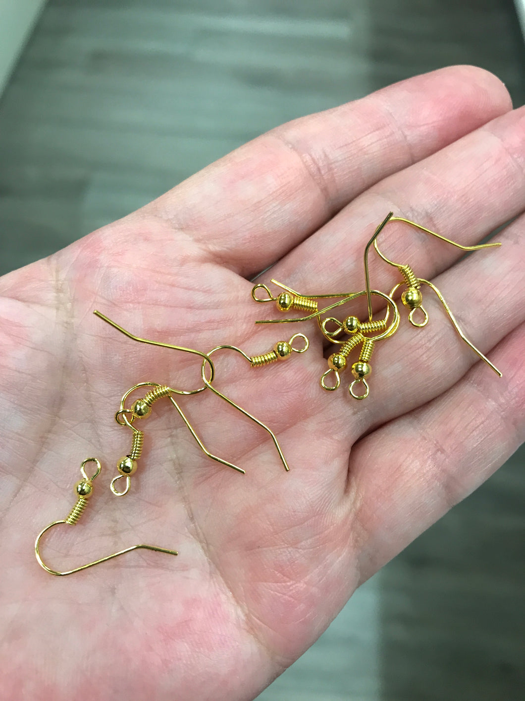 EARRING FISHHOOK GOLDEN
