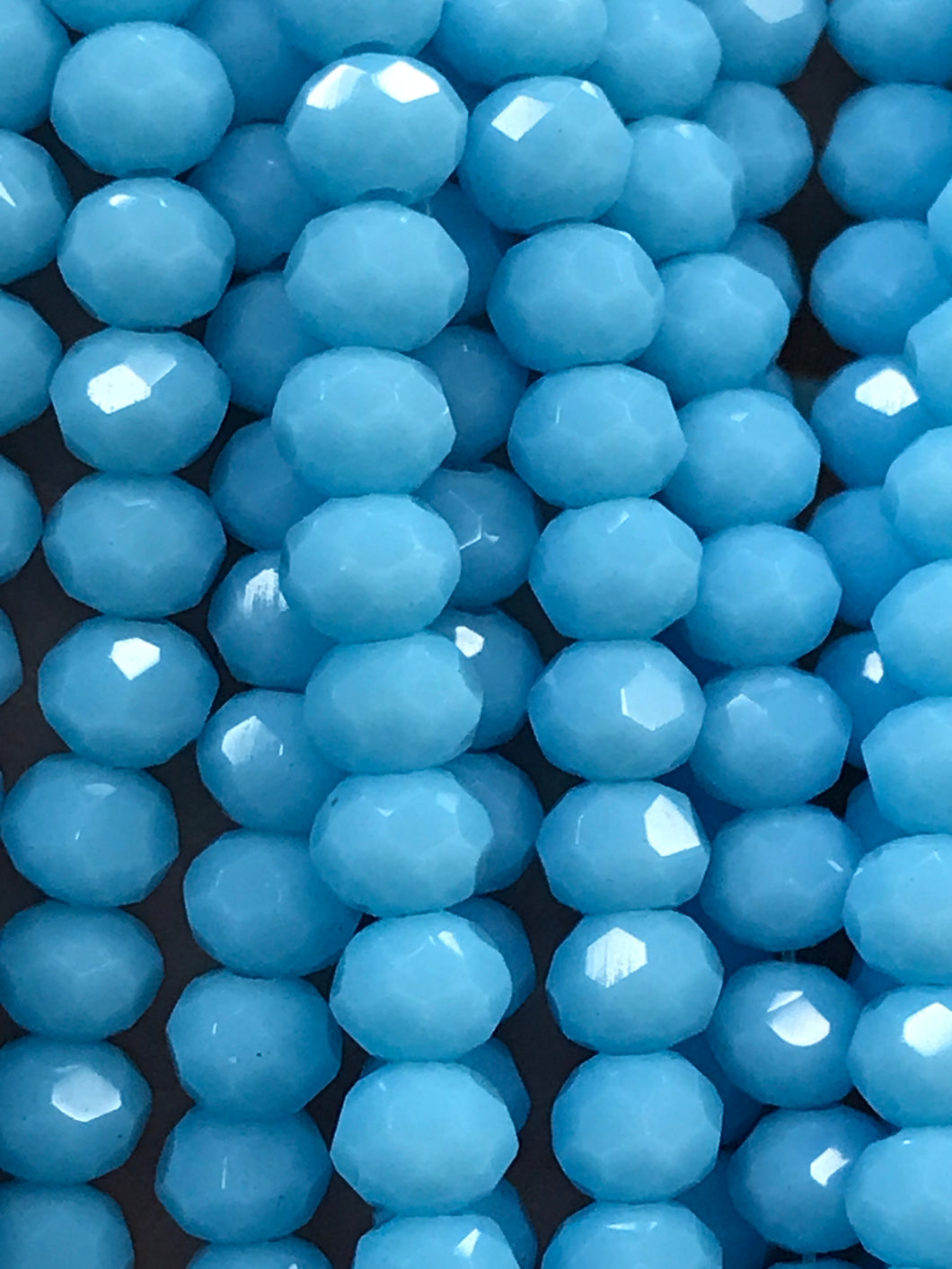 FACETED GLASS 4X3MM