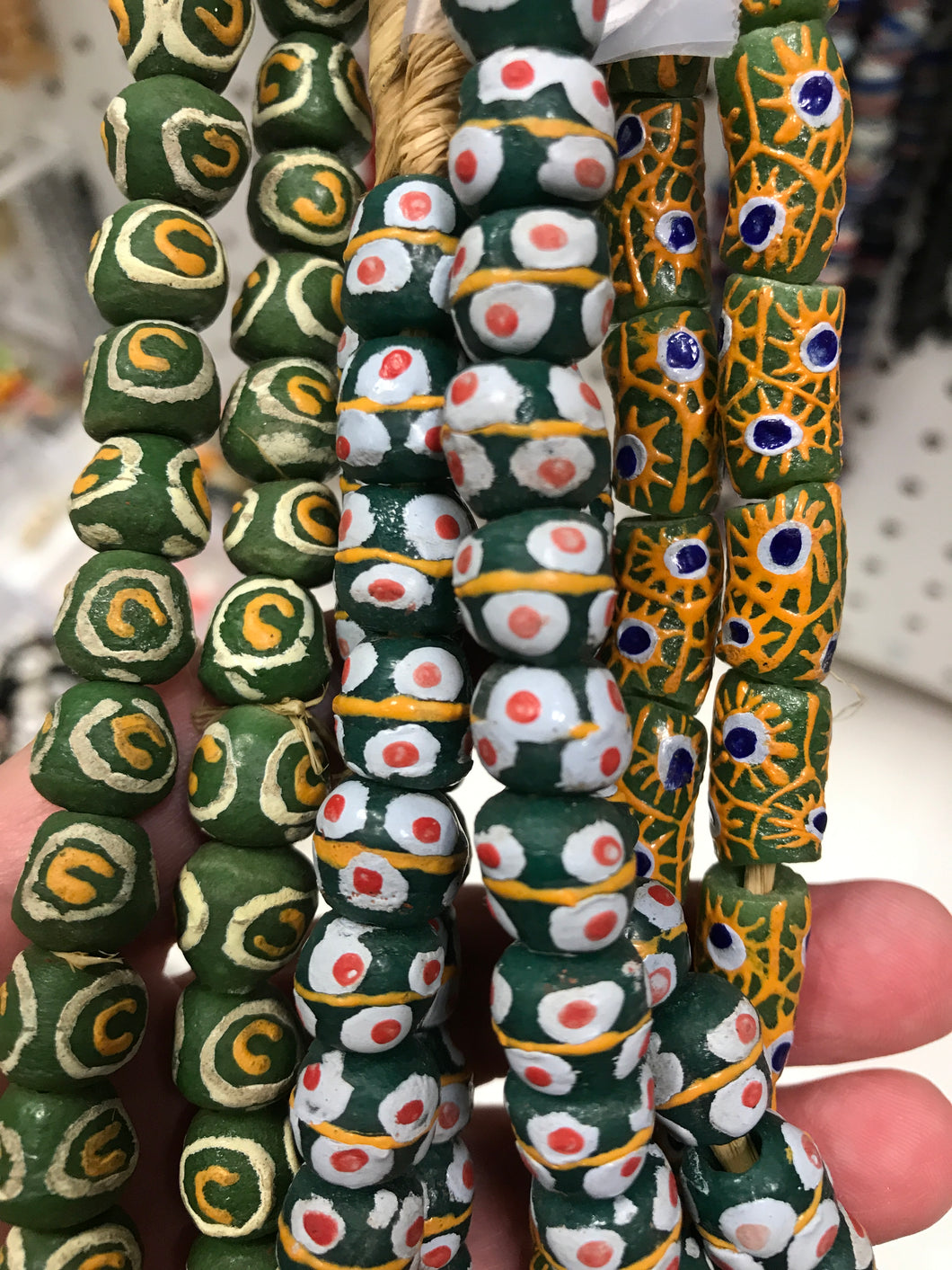 AFRICAN GLASS BEADS