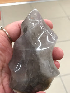 BLUE ROSE QUARTZ FLAME