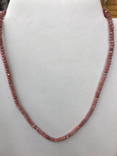 Load image into Gallery viewer, RHODOCHROSITE NECKLACE 18&quot;

