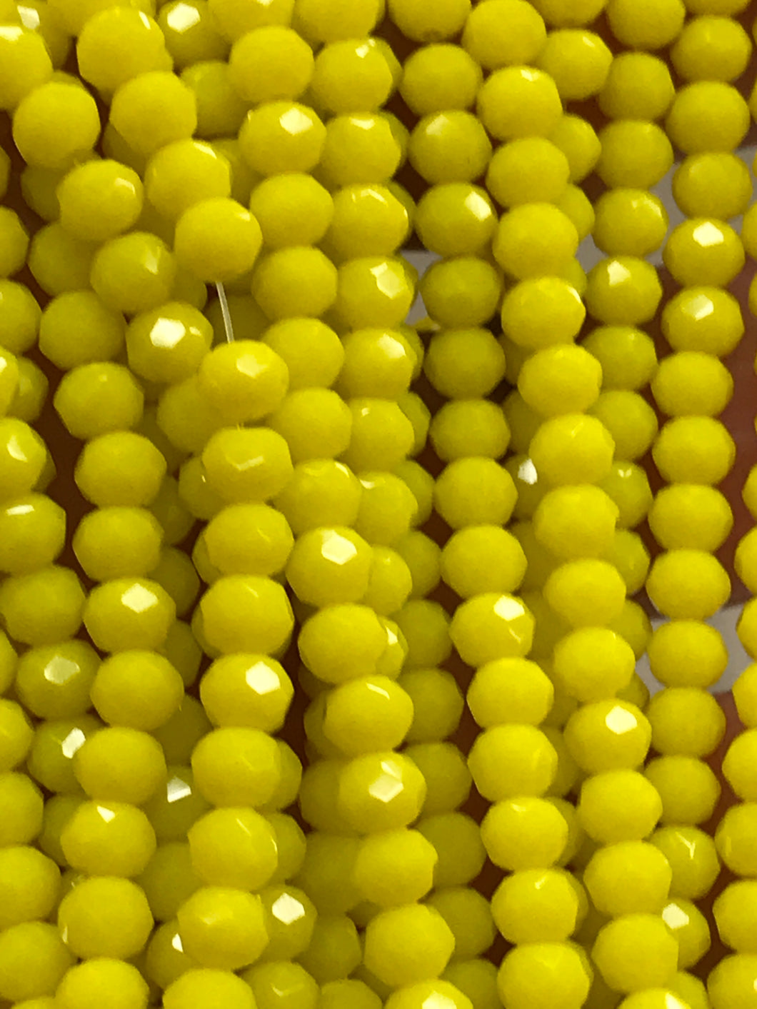 FACETED GLASS 4X3MM