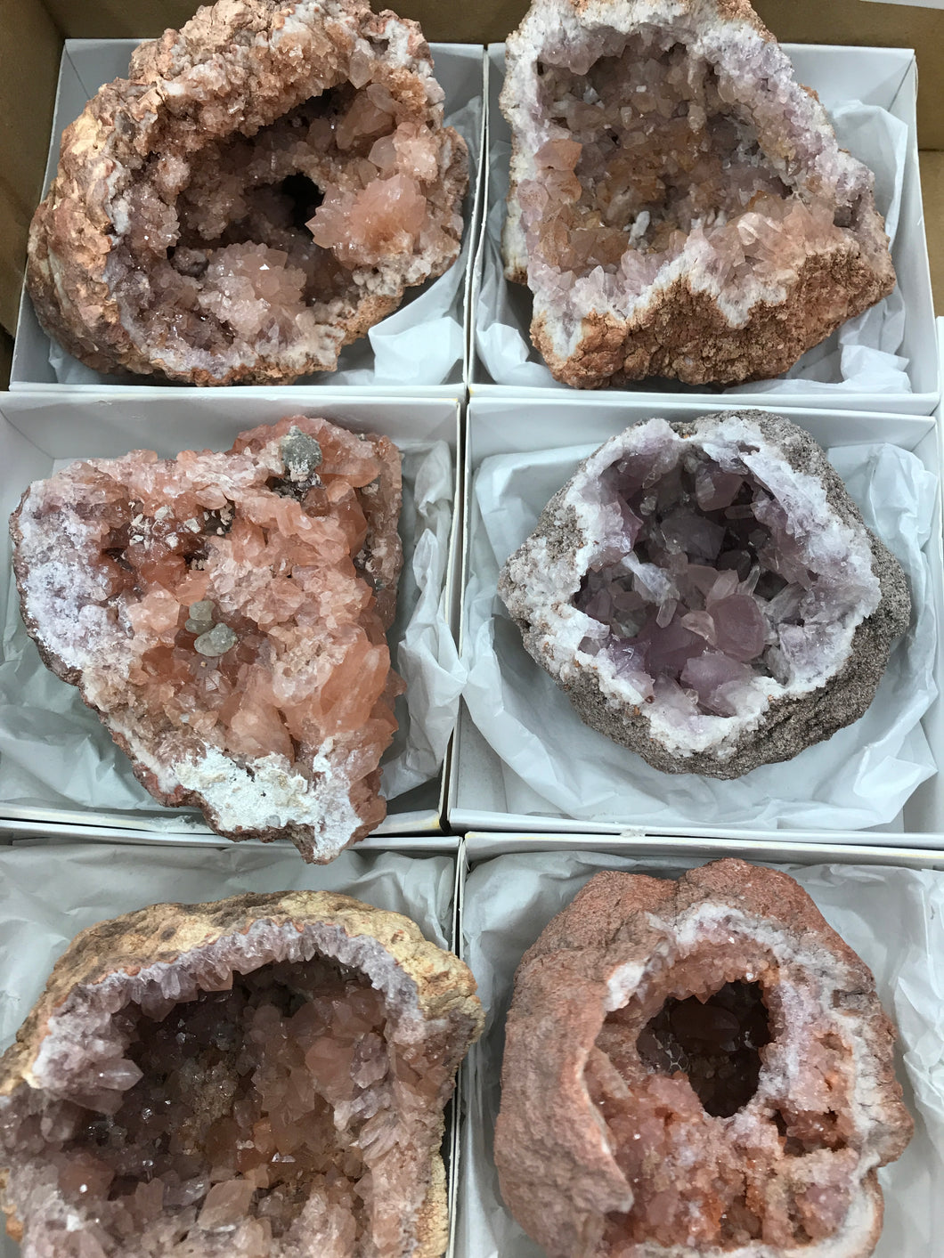 PINK AMETHYST GEODE