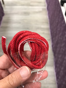 PU LEATHER CORD RED