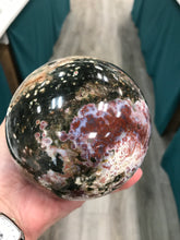 Load image into Gallery viewer, OCEAN JASPER SPHERE
