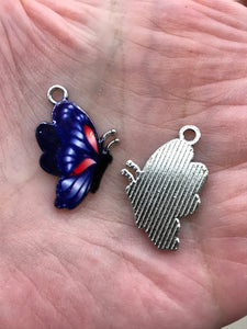 ENAMEL BUTTERFLY CHARMS