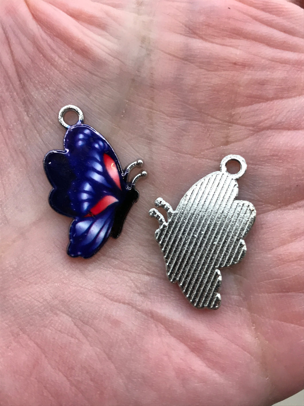 ENAMEL BUTTERFLY CHARMS