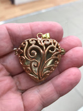 Load image into Gallery viewer, UNPLATED BRASS CAGE PENDANT
