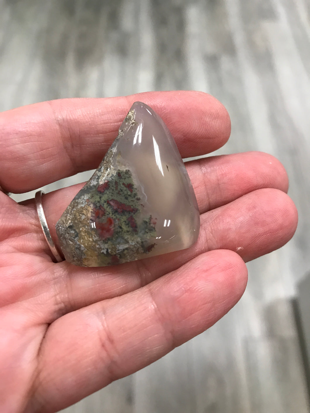 CABOCHON AFRICAN DENDRITIC AGATE
