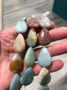 AMAZONITE 25X18MM