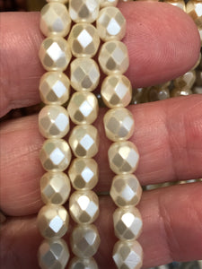 CZECH FIRE POLISHED CRYSTAL 6MM