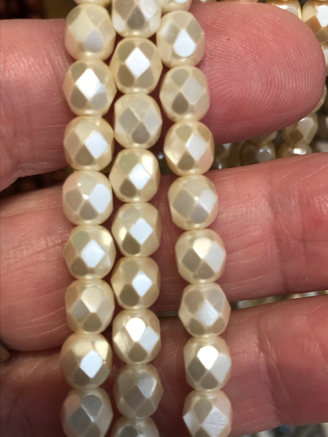 CZECH FIRE POLISHED CRYSTAL 6MM