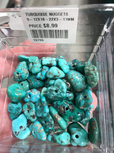 TURQUOISE NUGGETS