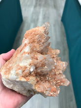 Load image into Gallery viewer, HEMATITE QUARTZ CASCADING CLUSTER
