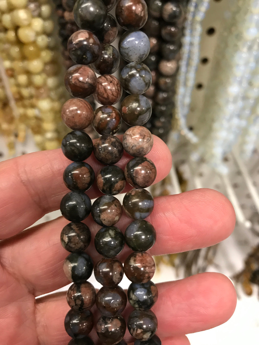 AFRICAN BLUE OPAL 8MM