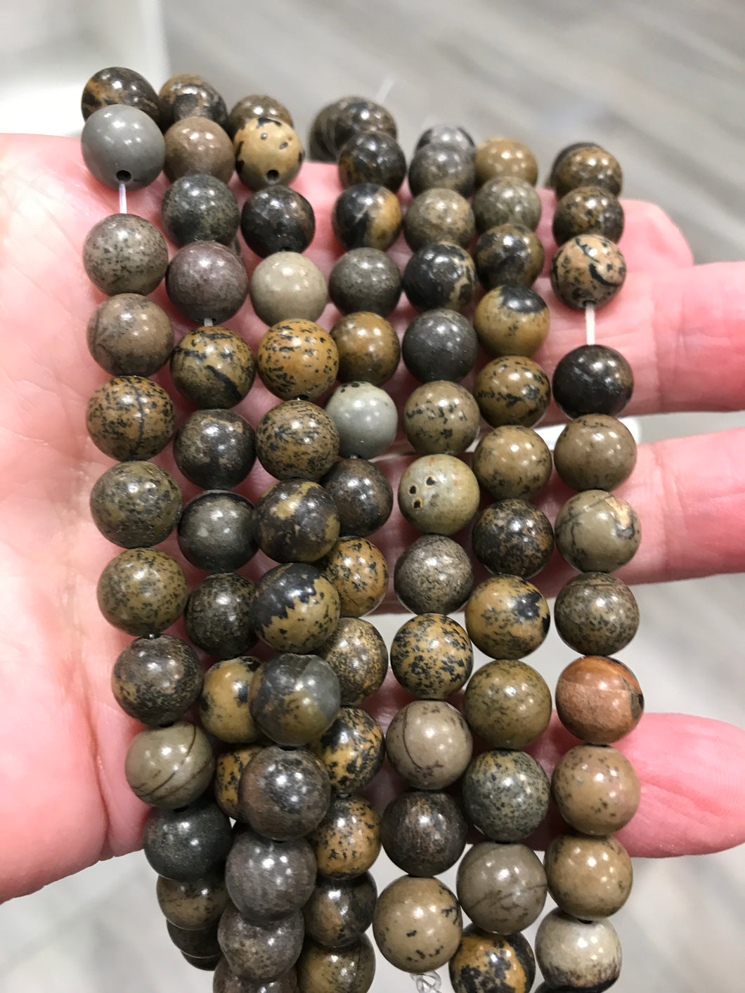 DENDRITIC JASPER 8MM