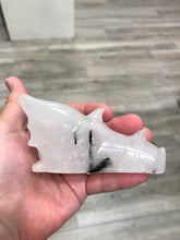 Load image into Gallery viewer, TOURMALINATED QUARTZ DRAGON
