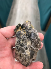 Load image into Gallery viewer, SMOKY QUARTZ &amp; ACTINOLITE
