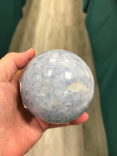 Load image into Gallery viewer, BLUE CALCITE SPHERE
