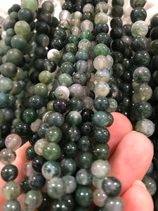 MOSS AGATE 6MM
