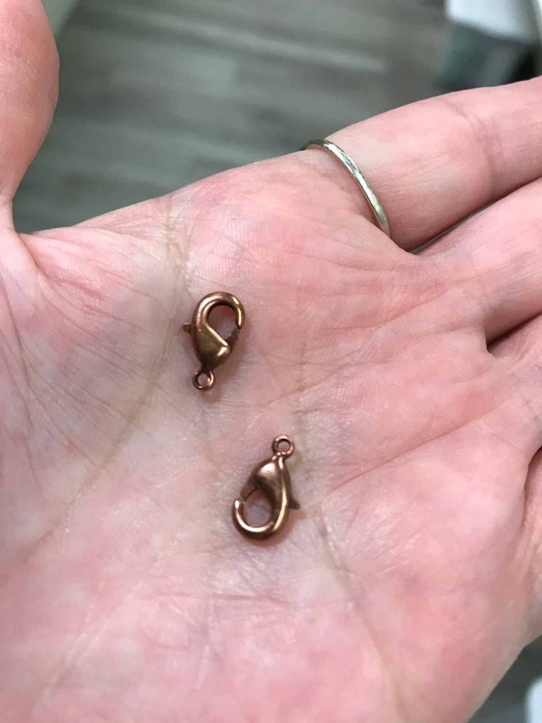 BRASS LOBSTER CLASP