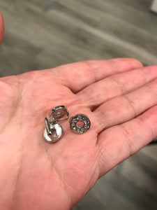 RHINESTONE PINCH BAIL