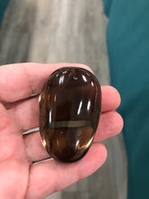 Load image into Gallery viewer, SMOKY QUARTZ GALLET/PALM STONE
