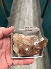 Load image into Gallery viewer, PHANTOM QUARTZ with RED HEMATITE INCLUSIONS
