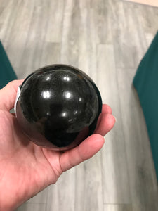 BLACK TOURMALINE SPHERE