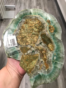 FLUORITE DRAGON'S EGG CHINA