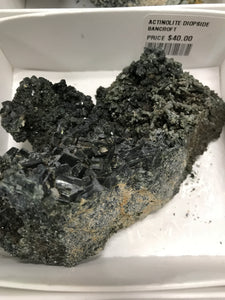 ACTINOLITE, DIOPSIDE
