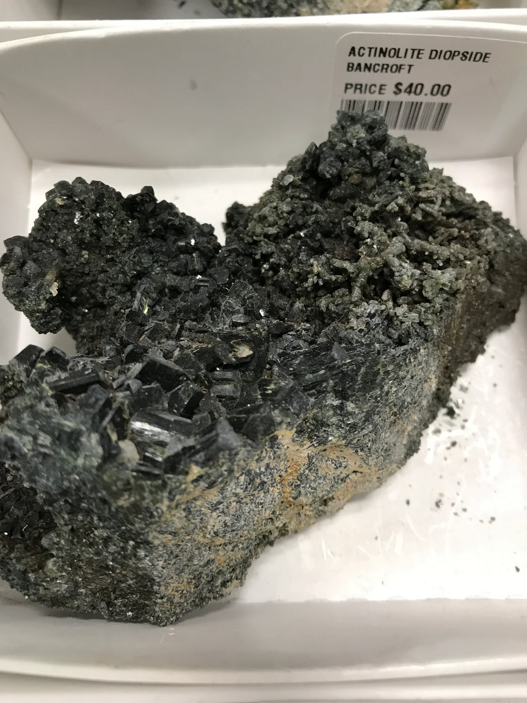 ACTINOLITE, DIOPSIDE