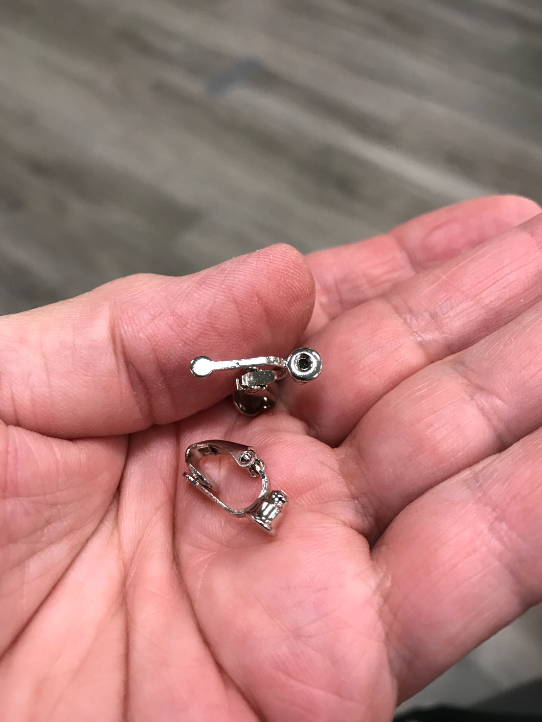 BRASS EARRING CLIP ON CONVERTER