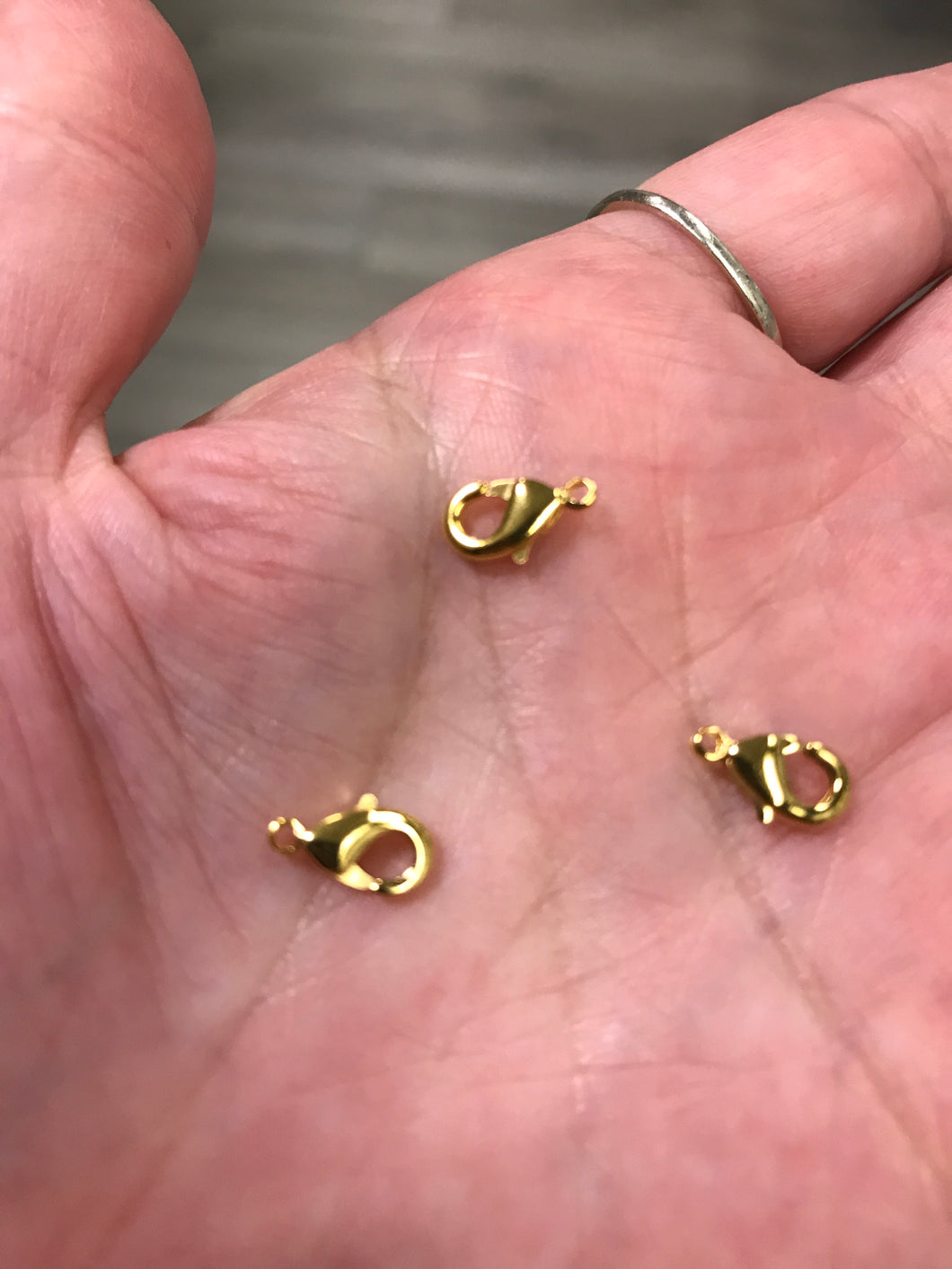 BRASS LOBSTER CLASP