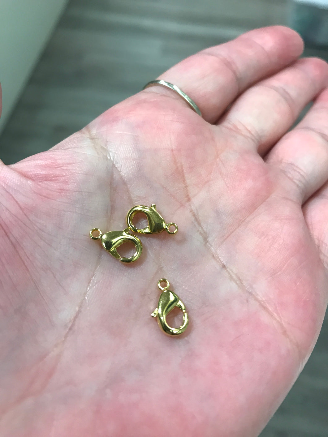BRASS LOBSTER CLASP